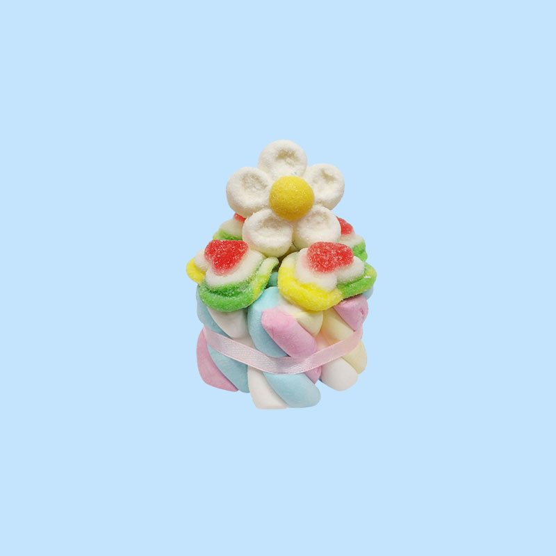 Torta piccola di Marshmallows e caramelle gommose Margherita